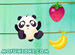 Panda Fruit Bounce online game